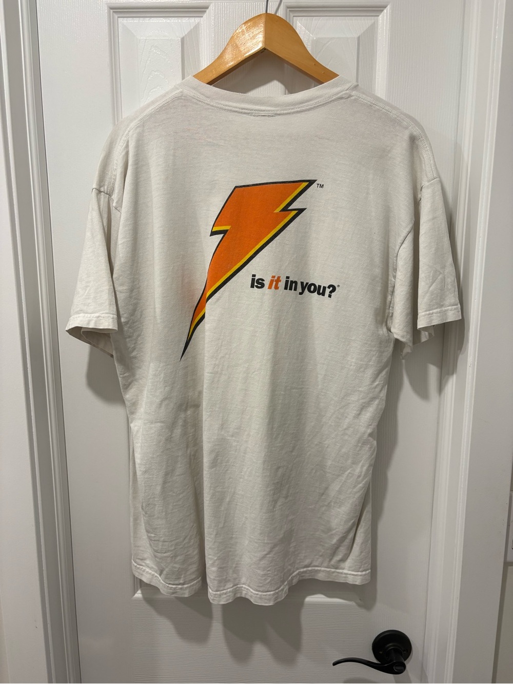 Vintage Gatorade T-Shirt Men’s XL distressed Double sided 90s
